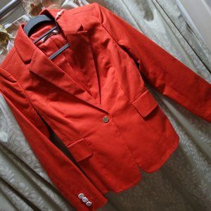 Tory Burch Poppy Red Willa Jacket NWT